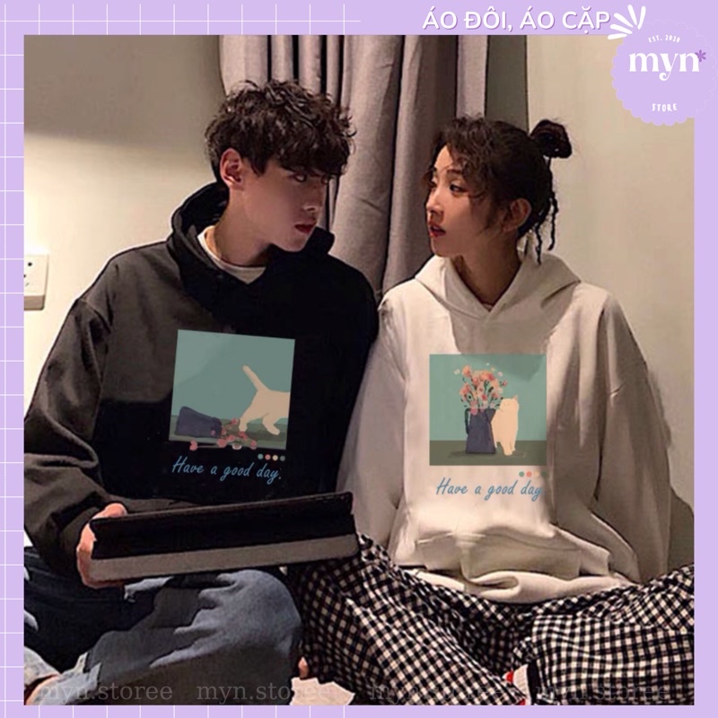 Áo Hoodie Cặp Đôi Nam Nữ Chất Nỉ Bông Cao Cấp , Form Rộng Siêu Đẹp, Áo Hoodie Cặp Đôi Unisex Nam Nữ