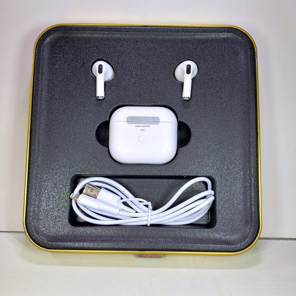 Tai nghe bluetooth không dây WEKOME V60 có đốc sạc tặng kèm dây