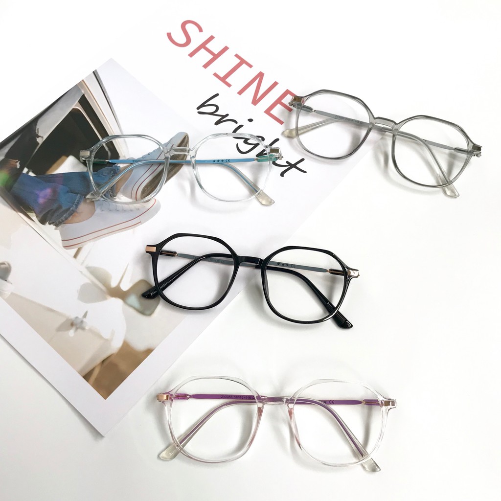 [ FREE MẮT CẬN ] Gọng Kính Cận Nam Nữ Phong Cách Retro Mắt Đa Giác OBE 2053ZY | BigBuy360 - bigbuy360.vn