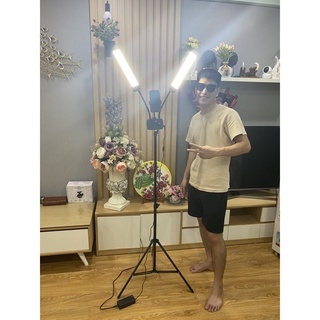 Đèn 2 Râu 2 Nhánh Đèn Spa , Phun Xăm, Phẫu Thuật 2in1 Live Stream