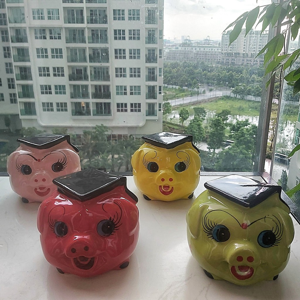 lợn đất tiết kiệm Bát Tràng cao cấp – Kiểu mới HEO TÚ TÀI– 4 màu lựa chọn – lợn đất phong thủy Thu Hút Tài Lộc, May Mắn | BigBuy360 - bigbuy360.vn