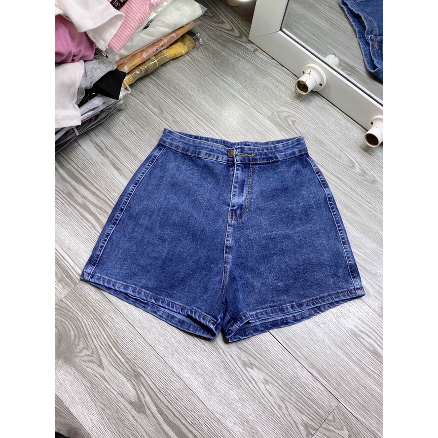 Quần short jean đùi dạng jean cotton mềm ul