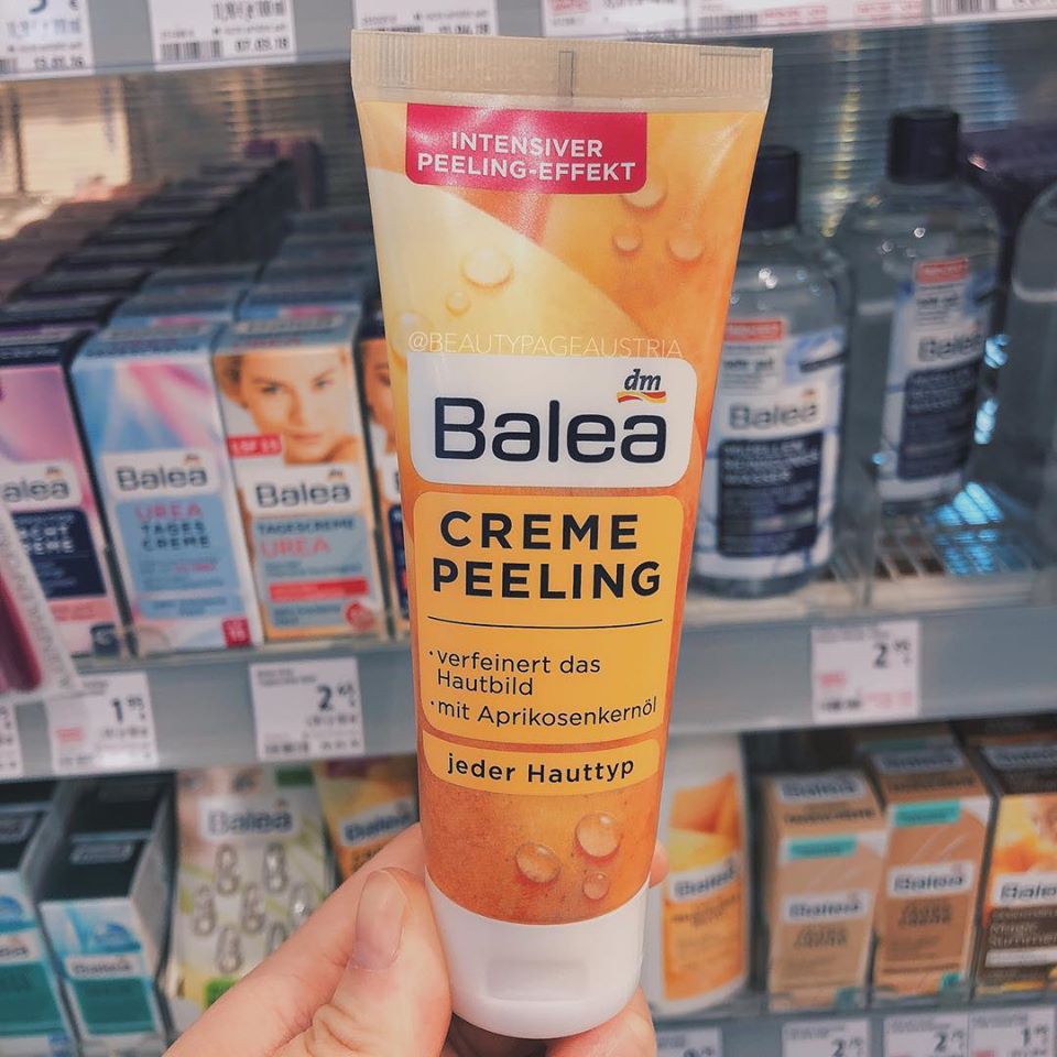 Kem tẩy da chết Balea Peeling Gel 75 ml