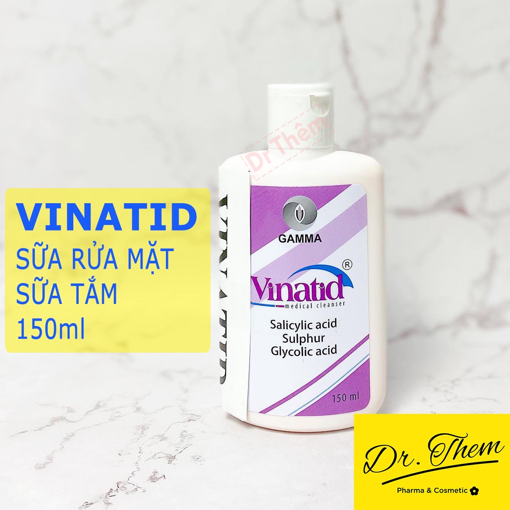 ✅[Chính Hãng] VINATID Sữa Rửa Mặt - Tắm Gội 150ml - Gamma