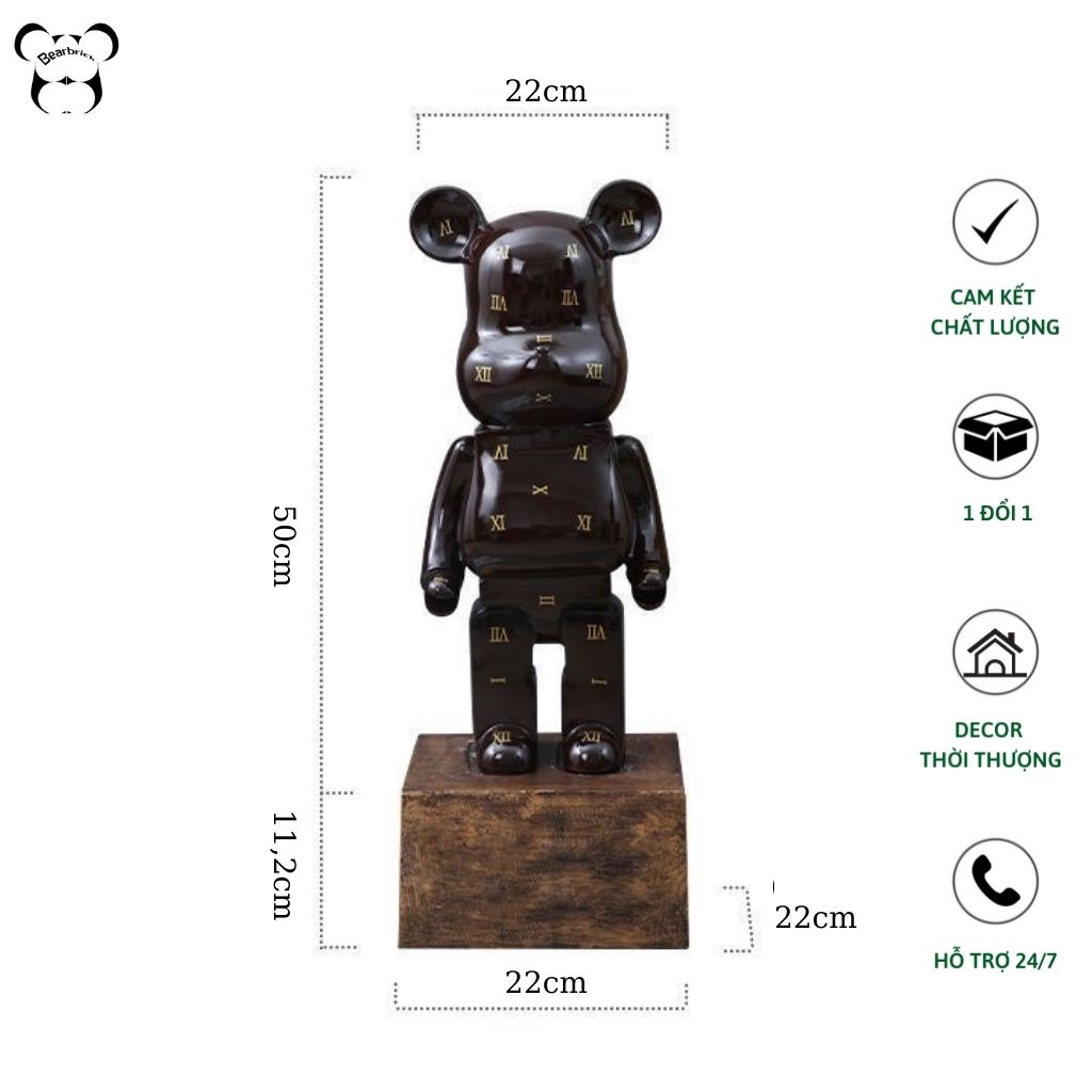 Đế bearbrick, bục bearbrick dành cho size 50 - Chin Official Store