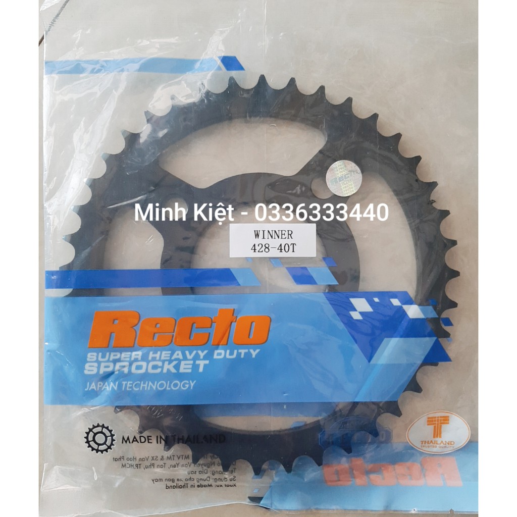 - Sên Nhông - Dĩa RECTO Cho Nhiều Loại Xe