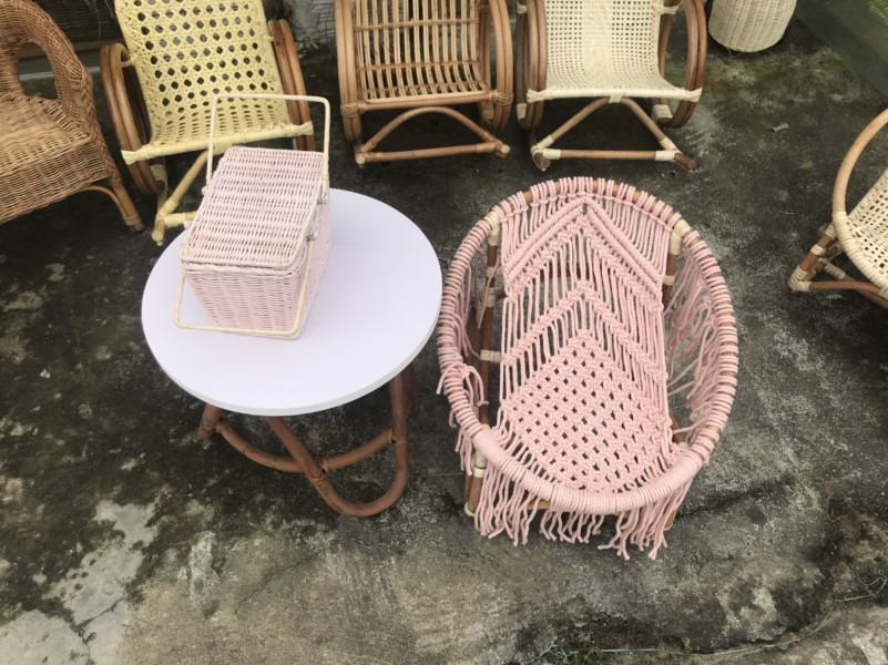 Ghế Đan Macrame Dành Cho Bé Yêu Kích Thước Rộng 45 cm Cao 40 cm Dành Cho Bé Thư Giãn Quà Tặng Sinh Nhật Dành Cho Bé Yêu | BigBuy360 - bigbuy360.vn