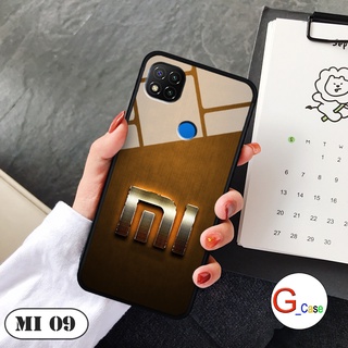 Ốp lưng Xiaomi Redmi 9C  - in hình 3D Logo điện thoại