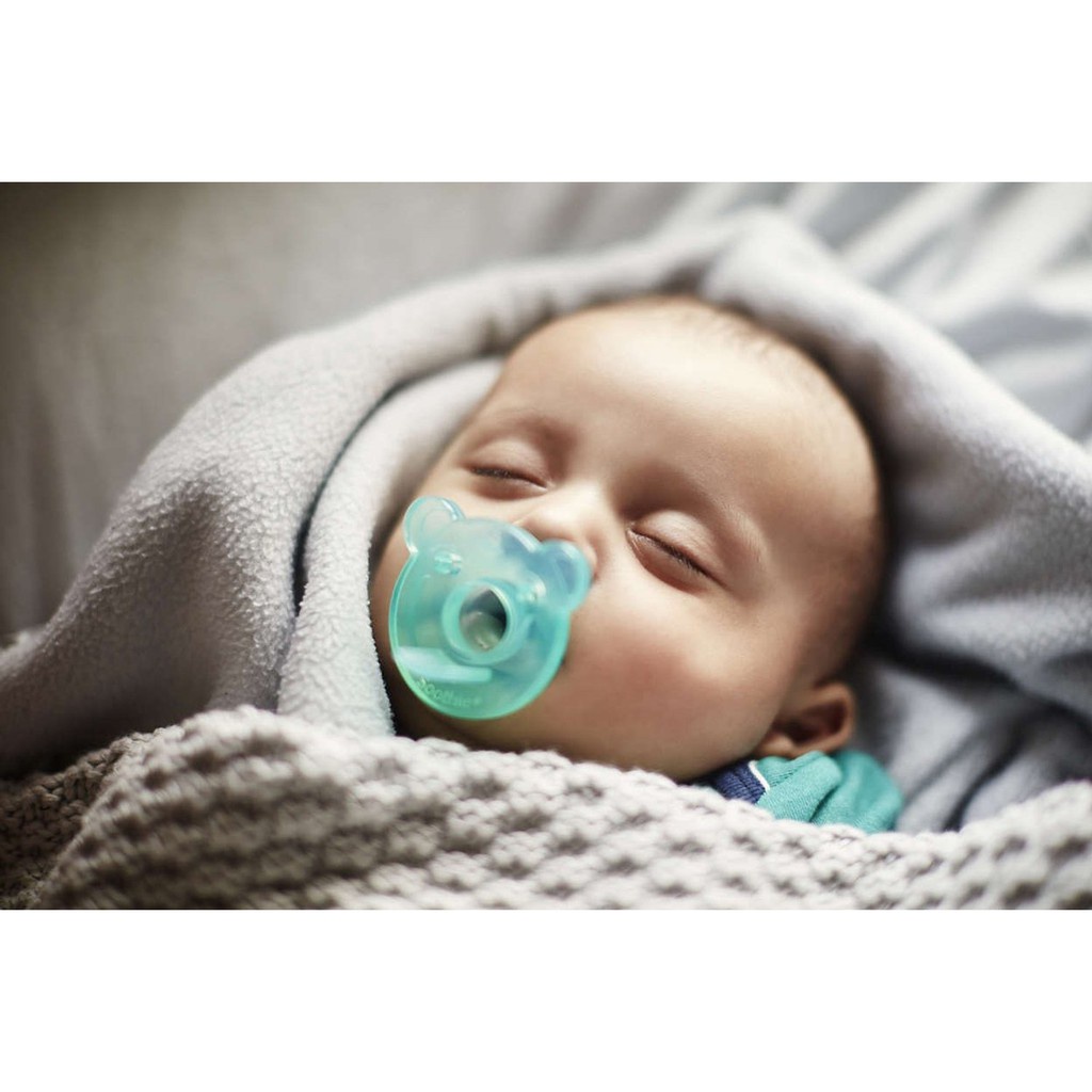 Ty Ngậm Silicone Chuẩn Y Tế (silicone nguyên khối) Philips Avent (2 chiếc_hộp)