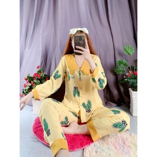 pijama cổ bèo