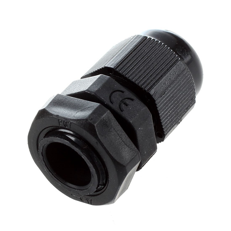 Bộ 40 Đầu Nối Dây Cáp Bằng Nhựa Màu Đen Chống Thấm Nước PG7