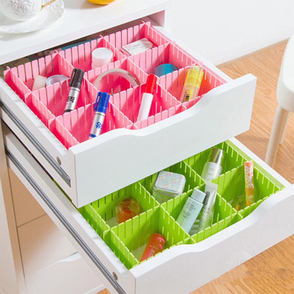 01 Tấm Chia Ngăn Bàn, NGĂN KÉO V6 - Để Đồ Lót (Mua Nhiều Tấm Để Ghép, Có Thể Cắt Ngắn)