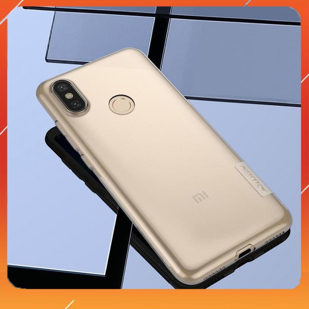 [BH 1 ĐỔI 1] Ốp lưng dẻo Nillkin cho Xiaomi Mi 6X - Hàng chính hãng-(Trong suốt, Chống trầy)