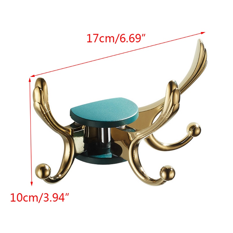 Móc Treo Đồ Gắn Tường Bằng Hợp Kim Nhôm Tiện Dụng Cho Phòng Ngủ / Phòng Tắm / Nhà Bếp