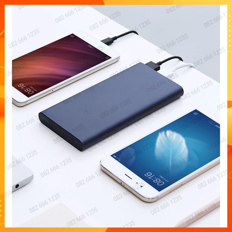 👑FREESHIP👑 Sạc Dự Phòng 2 Cổng Usb 10000mAh XiaoMi Gen 2S 2018