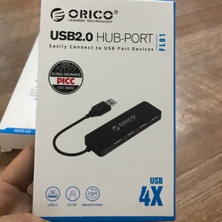 Bộ chia usb 4 cổng orico usb 2.0 FL01