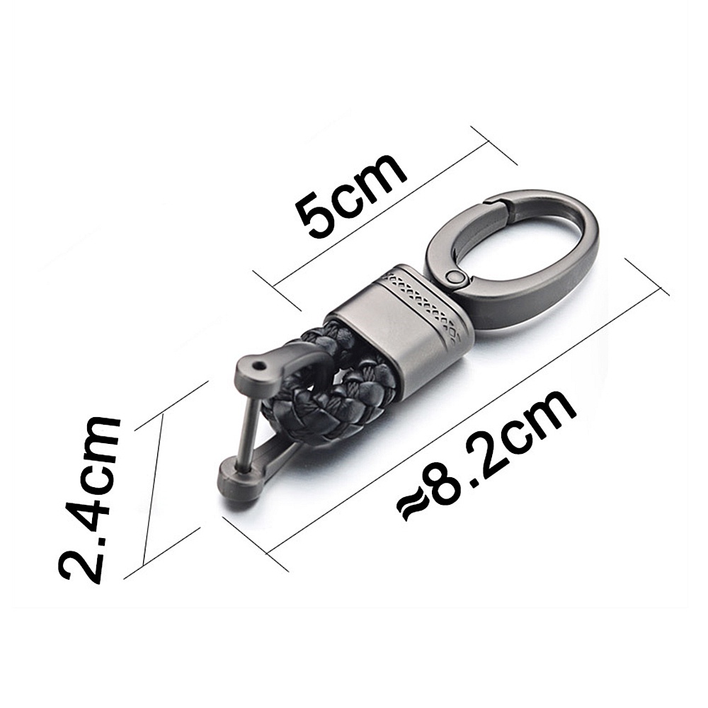 Móc Chìa Khóa Bằng Thép Không Gỉ Thời Trang Cho Nam