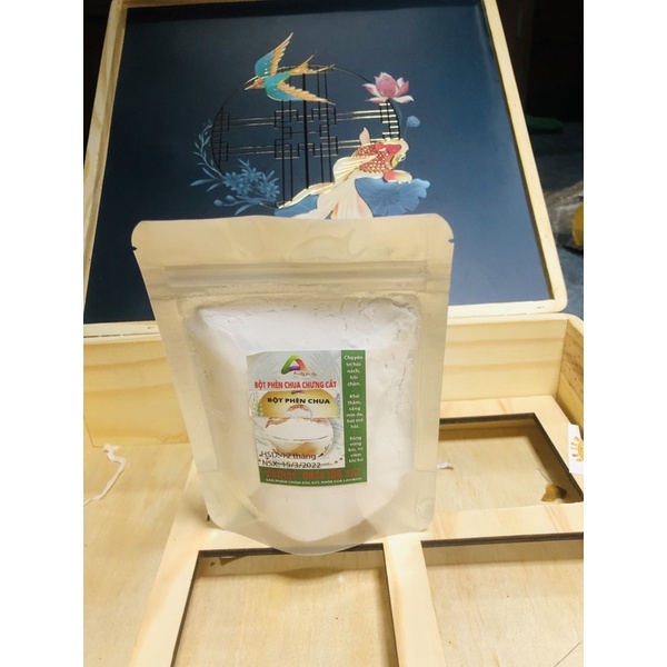 Phèn chua chưng cất mịn giúp giảm mồ hôi nách,mồ hôi chân 50g