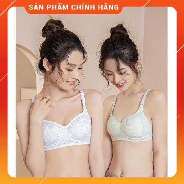 Áo Lót Nữ Cotton Cao Cấp Không Gọng Mỏng Nâng Ngực Dành Cho Nữ Sinh 138