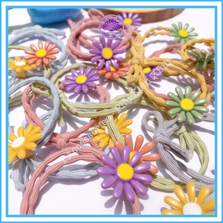 Dây buộc tóc cột tóc nữ hoa cúc siêu dễ thương i accessories