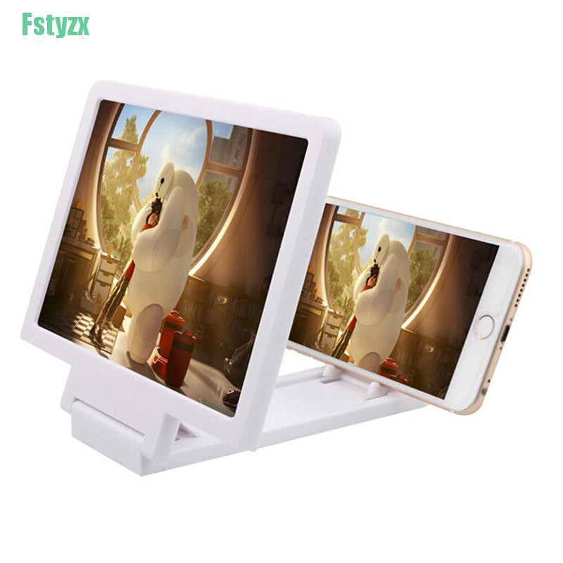 fstyzx Mobile Phone 3D Screen HD Video Amplifier Magnifying Glass Stand Popular