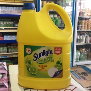 Nước rửa bát sunlight chính hãng 3,6 lít