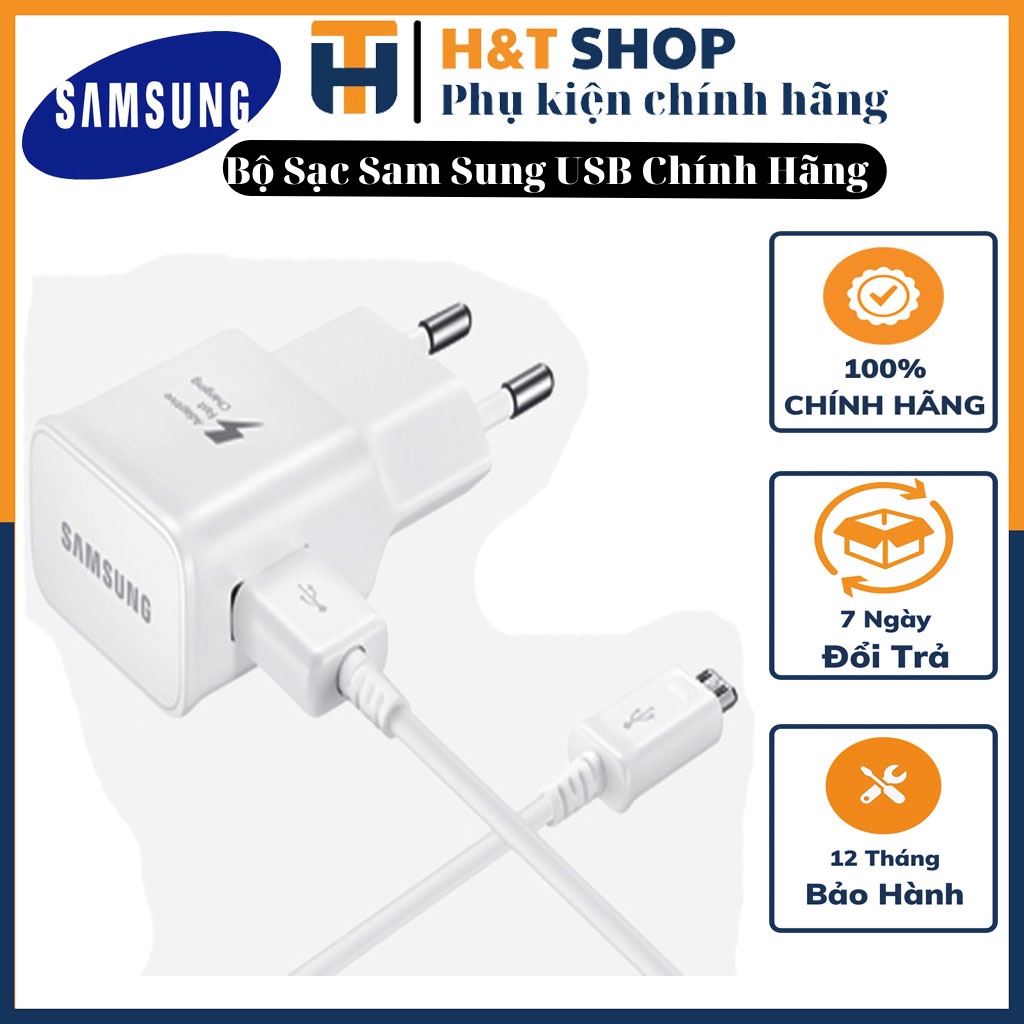 [ ZIN CHÍNH HÃNG ]Bộ Sạc Nhanh Micro USB Chính Hãng Sam Sung Bảo Hành 1 Đổi 1