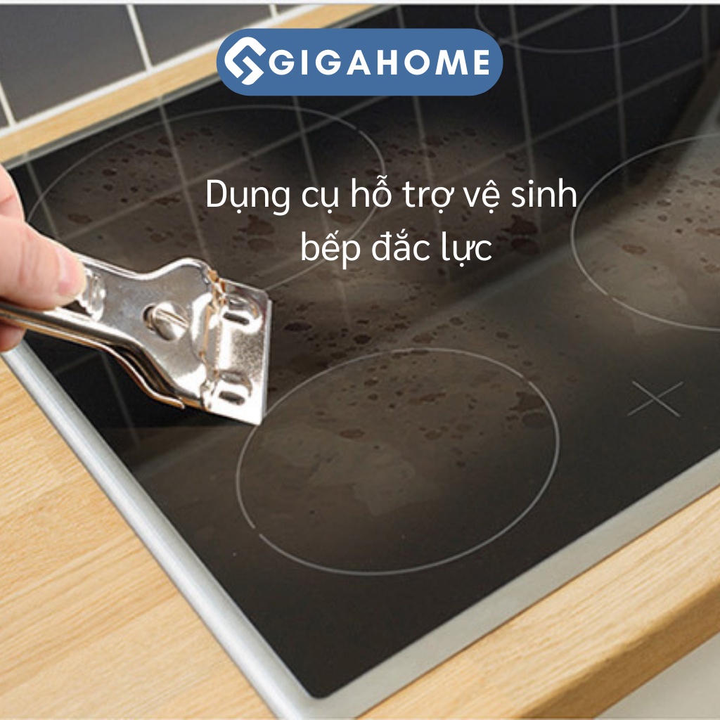 Dao Cạo Vệ Sinh Bếp Từ, Bếp Gas GIGAHOME Đánh Bay Các Vết Bẩn 6790