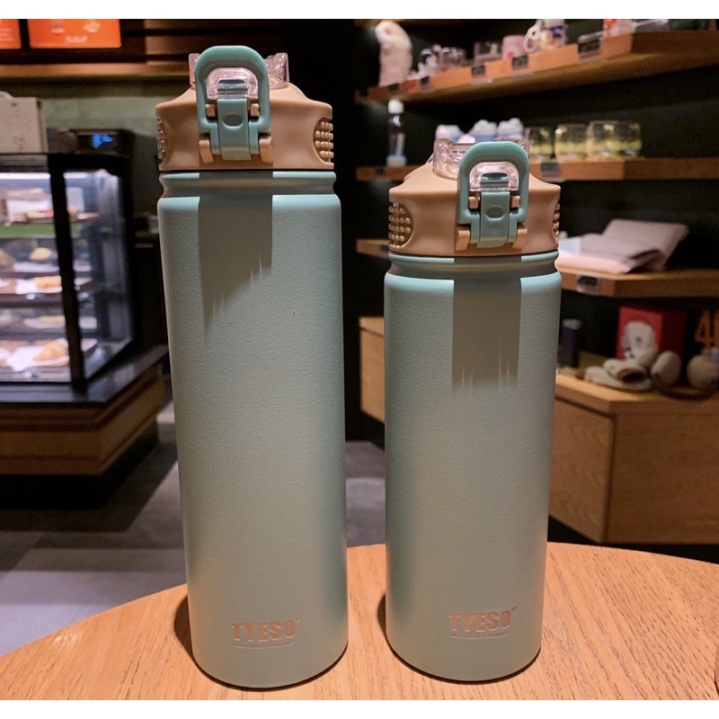 Bình giữ nhiệt chính hãng TYSEO có ống hút tiện lợi