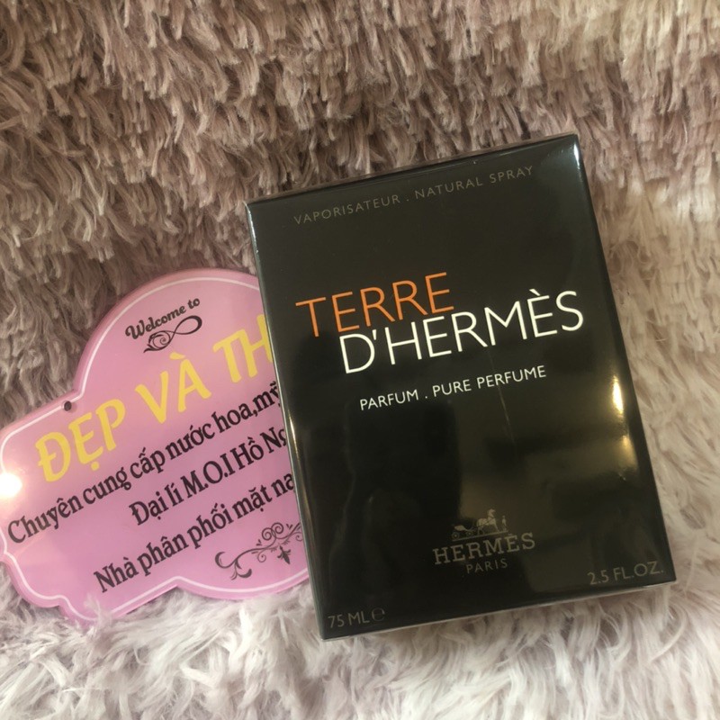 [Giá sỉ] Nước hoa nam Terre DHermes -Hermes Terre Parfum EDP chính hãng 75ml-hình chính chủ.