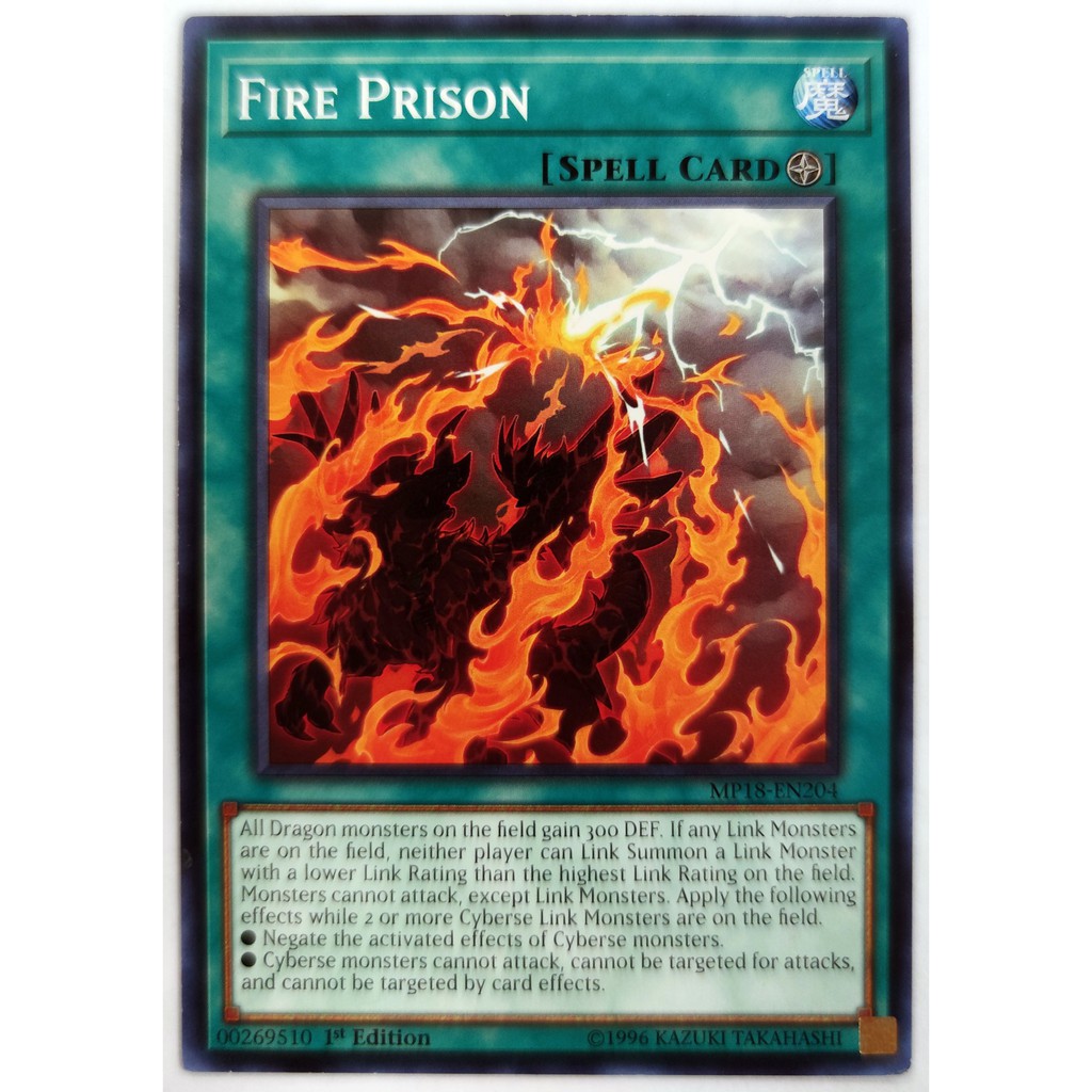 [Thẻ Yugioh] Fire Prison |EN| Common