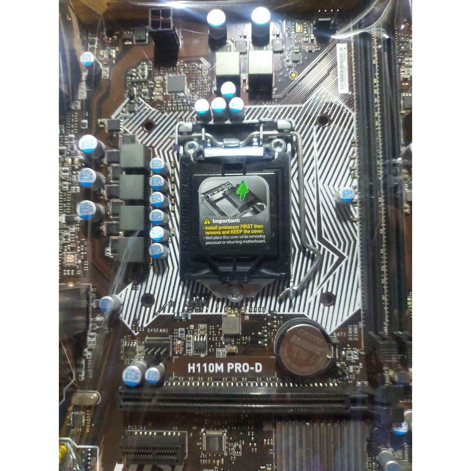 mainboad MSI h110m pro-vd -  h110 socket 1151 hỗ trợ cpu đời 6-7 - bảo hành 36 tháng