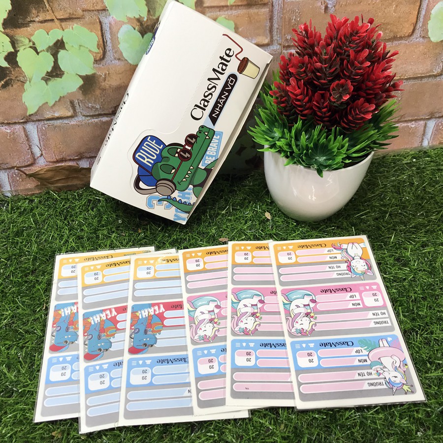 Nhãn vở Classmate Funny CL-NT225