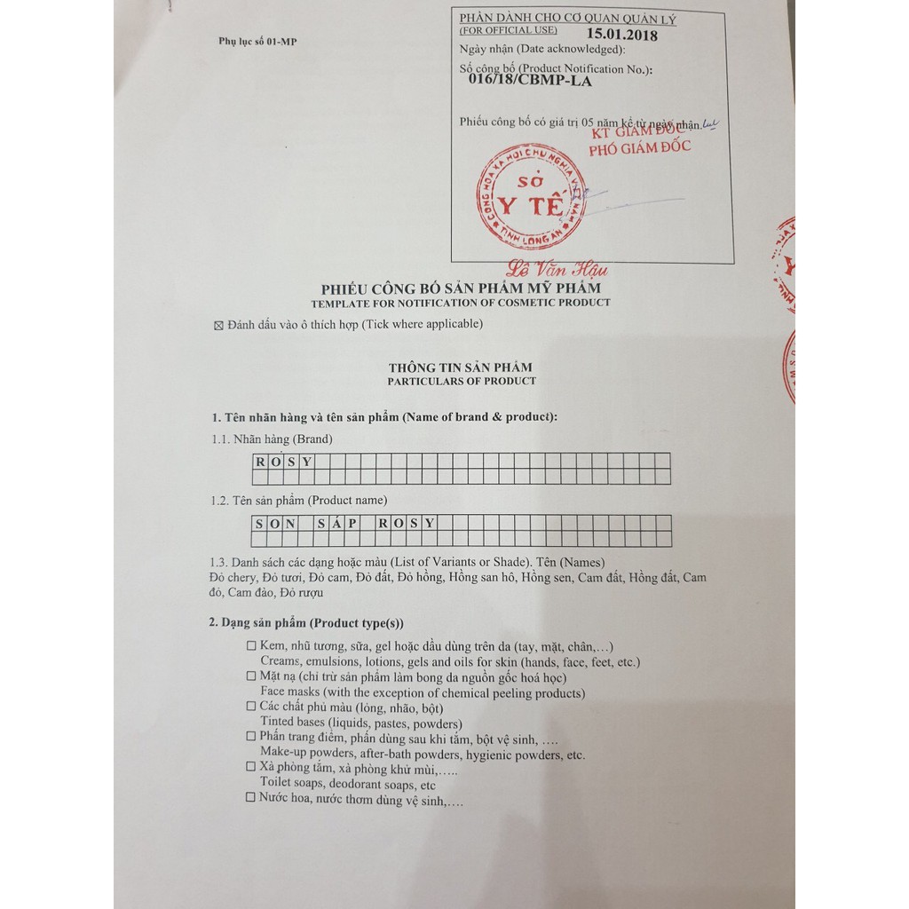 [Son sáp lì] son thỏi sáp Rosy không chì siêu lì an toàn (12 màu) | BigBuy360 - bigbuy360.vn