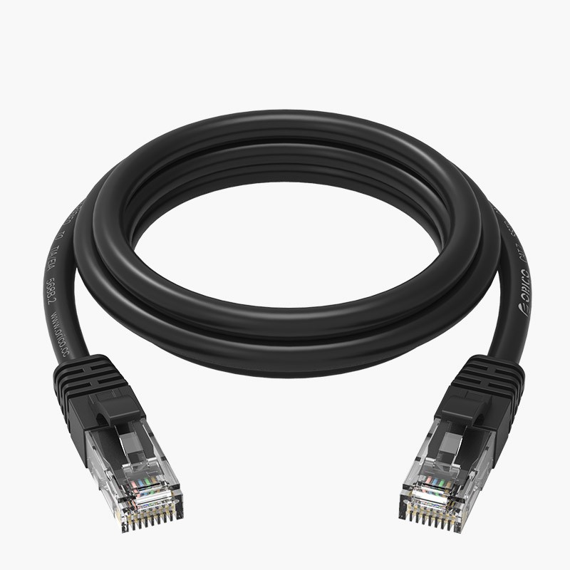 Dây Cáp Mạng Orico PUG-C6- CAT6 (Đen) Hàng Chính Hãng