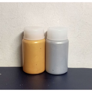 Màu acrylic nhũ vàng, bạc 20ml