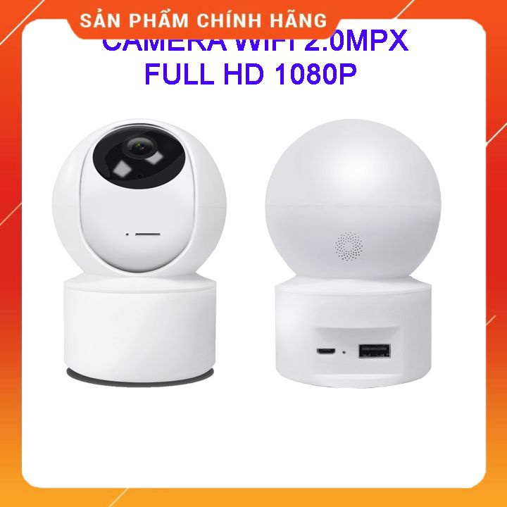 CAMERA WIFI CARECAM YH200/CC2020 FULLHD1080P - 2Mpx - XOAY 360 ĐỘ - TỰ ĐỘNG XOAY THEO CHUYỂN ĐỘNG