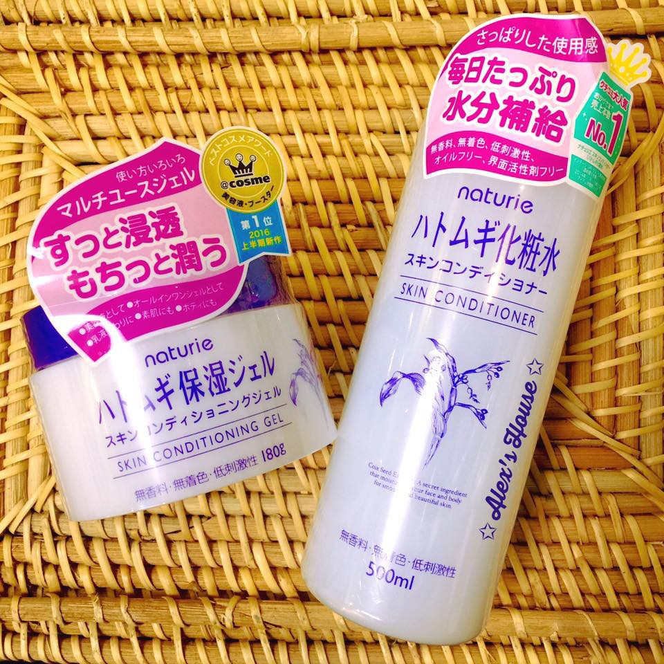 TONER HẠT Ý DĨ NHẬT NATURIE 500ML