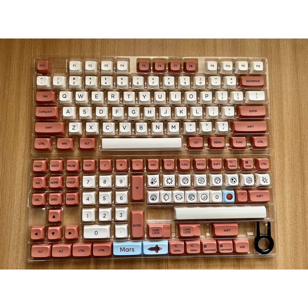Keycap PBT profile XDA Shimmer, Hana, Mars Theme nút bàn phím cơ phù hợp nhiều layout bàn phím cơ bản