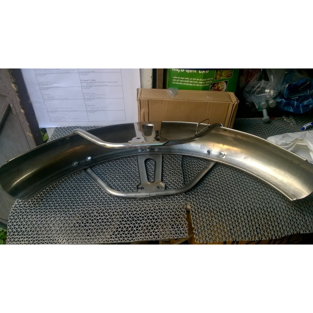 Dè trước inox cho honda 68