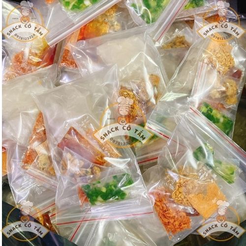 Bánh tráng tóp mỡ phơi sương mỡ hành xé ngũ vị giòn thơm siêu ngon đặc biệt/Snack Cô Tấm
