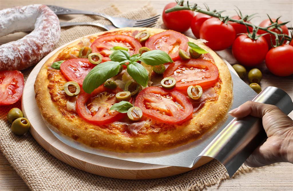 Dụng Cụ Khay Xẻng Nhấc Di Chuyển Bánh ANAEAT Bằng Thép Không Gỉ