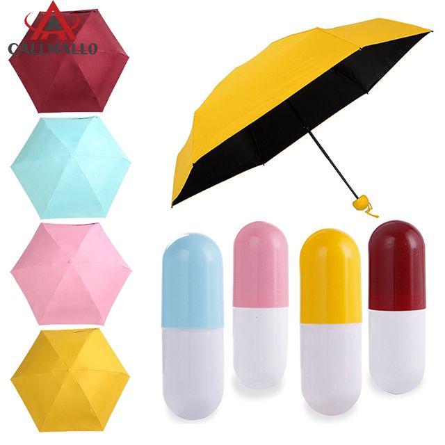 Ô chống nắng có vỏ bảo vệ hình viên con nhộng