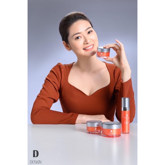 Bộ Sản Phẩm Chăm Da Toàn Diện Doskin Mỹ Phẩm Đức