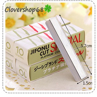 Bộ 10 Dao Cạo Chân Mày Special - Dao tỉa lông mày chuyên nghiệp  🍀 Clovershop68 🍀