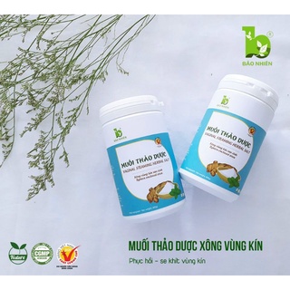 Muối thảo dược xông vùng kín Bảo Nhiên 400gr - se khít, sát khuẩn cho Mẹ sau sinh Việt Nam