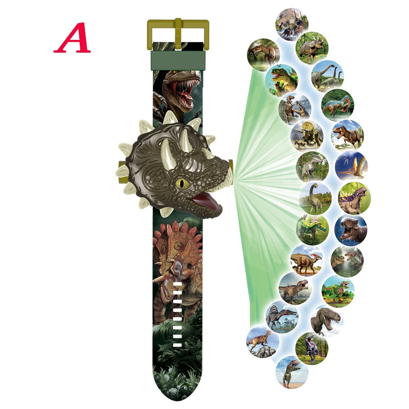 Đồng Hồ Đồ Chơi Khủng Long Bạo Chúa Dành Cho Bé Trai