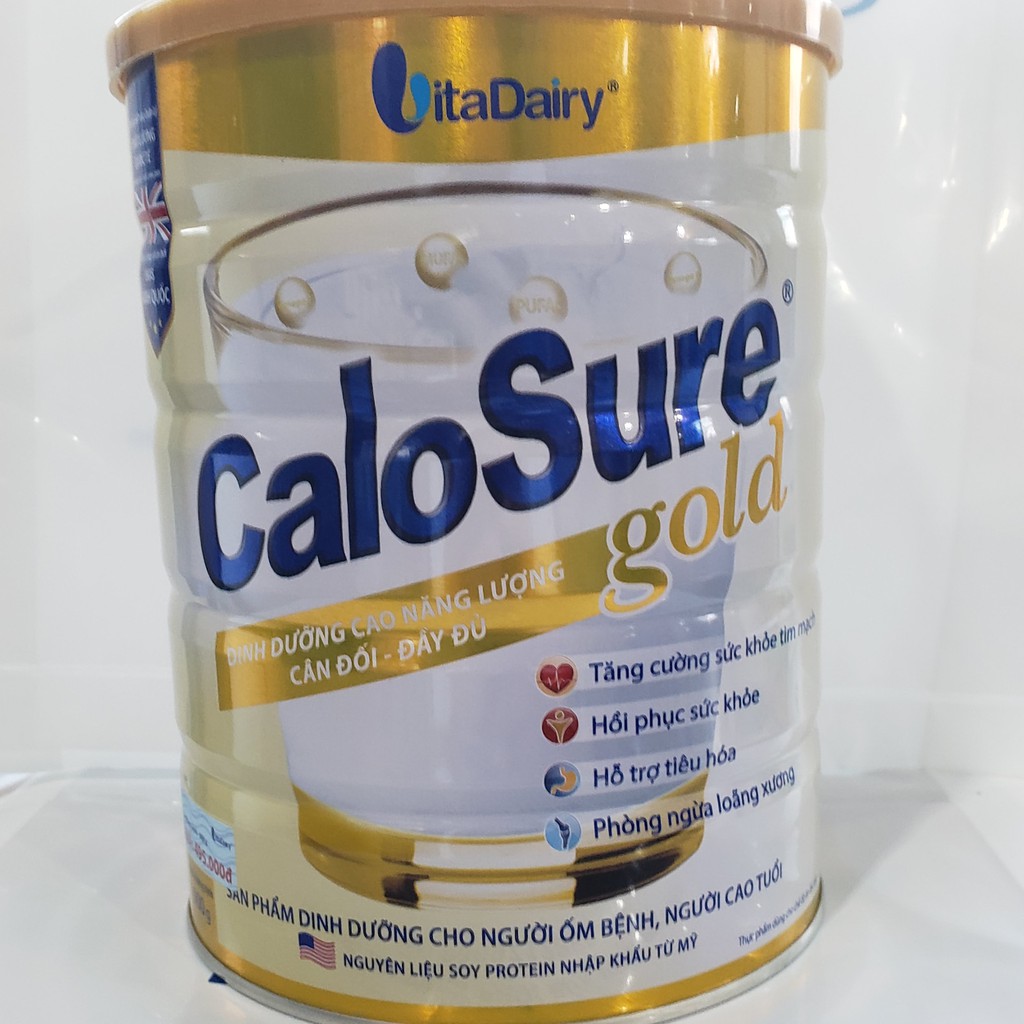 Sữa Bột Calosure Gold 900g Dành cho người gầy ốm
