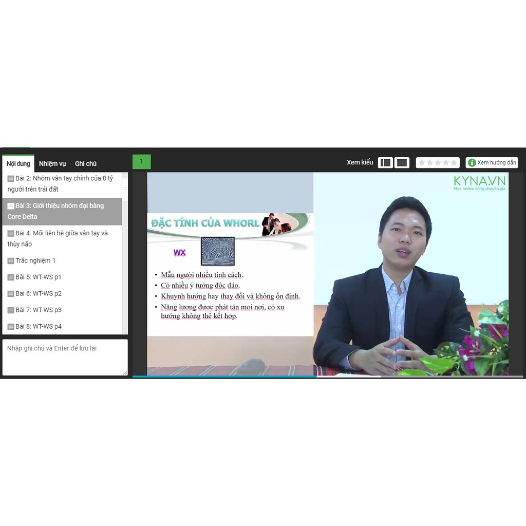 Sinh trắc vân tay - Khám phá tài năng trong con