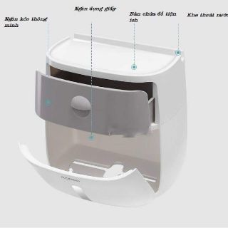 Hộp giấy vệ sinh cao cấp Ecoco (to)